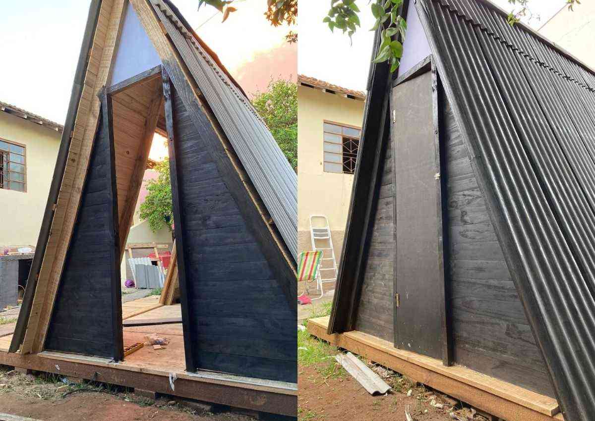 como construir um chalé fachada 1