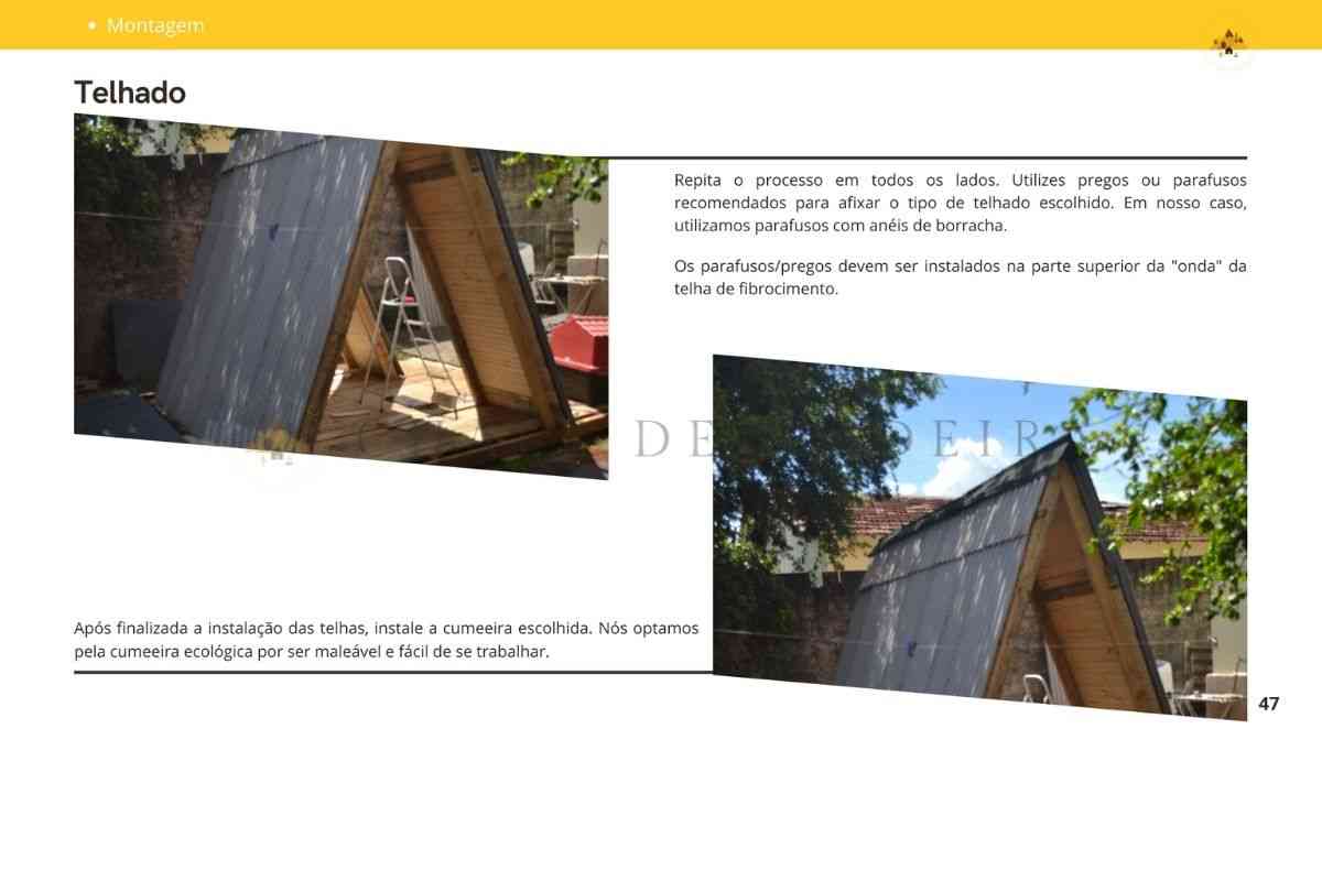 Como construir um chalé de madeira: passo-a-passo completo