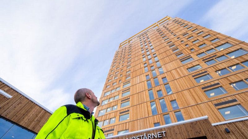 Mjøstårnet: a maior construção de madeira do mundo