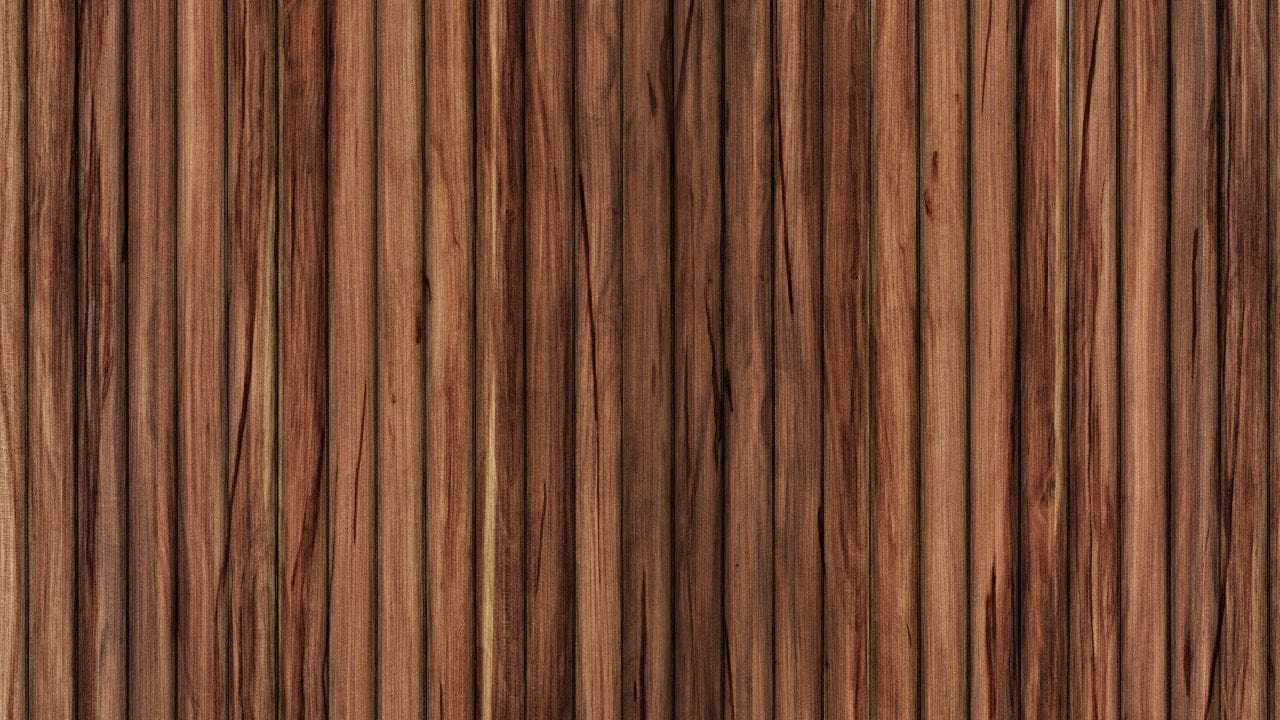 Revestimento com madeira filetada
