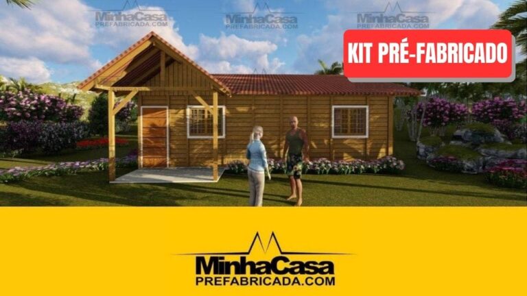 Kit de Casa Pré-Fabricada Modelo POP 1.1 | 31 m²