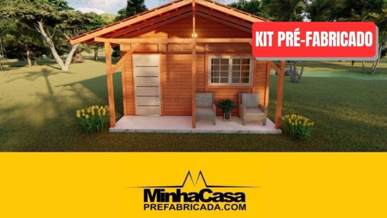Kit de Casa Pré-Fabricada Modelo POP 1.5 | 30 m²