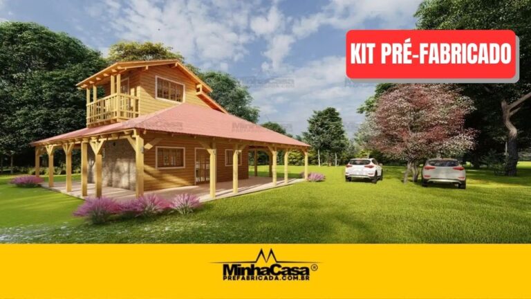 Kit de Casa Pré-Fabricada Modelo PD 2.1 | 171 m²