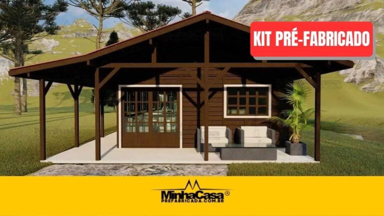 Kit de Casa Pré-Fabricada Modelo POP 2.7 | 98 m²
