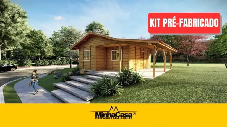 Kit de Casa Pré-Fabricada Modelo POP 2.8 | 73 m²