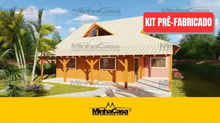 Kit de Casa Pré-Fabricada Modelo Sorocaba | 207 m²