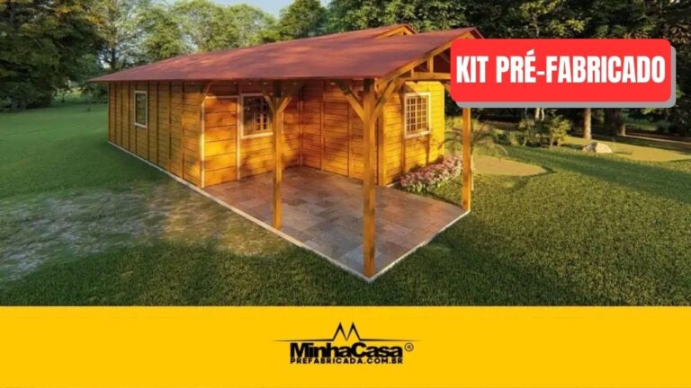 Kit de Casa Pré-Fabricada Modelo POP 4.1 | 79 m²