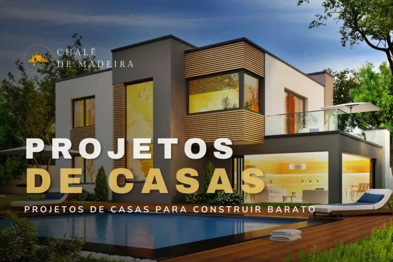 Projetos de casas: construa a sua a partir de R$11 mil