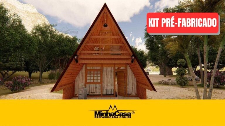 Kit de Chalé Pré-Fabricado Modelo Pousada POP 2.0 | 86 m²