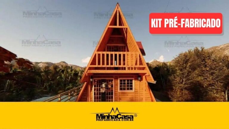 Kit de Chalé Pré-Fabricado Modelo Pousada POP 2.1 | 106 m²
