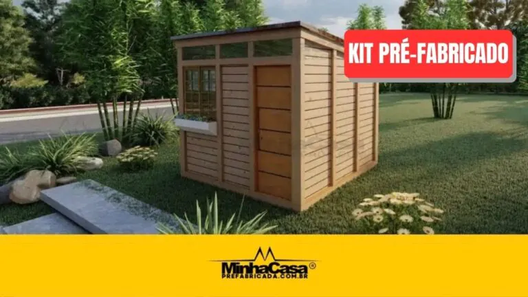 Kit de Tiny House Pré-Fabricada Modelo POP Campestre | 9 m²
