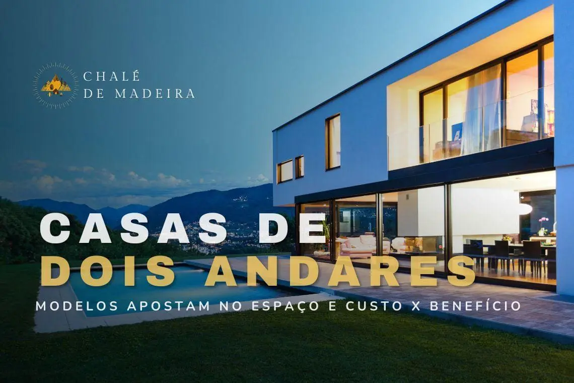 Casas de dois andares simples e bonitas a partir de R$40 mil