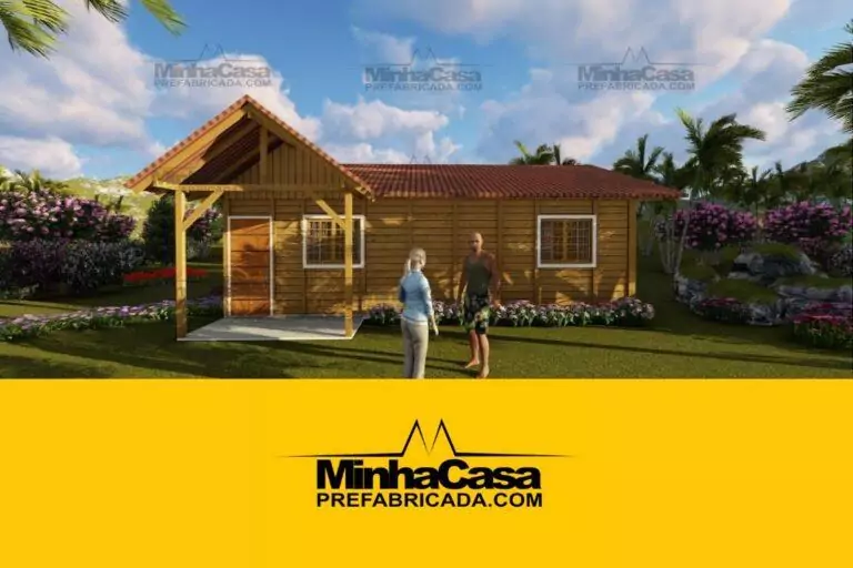 Kit de Casa Pré-Fabricada Modelo POP 1.1 | 31 m²