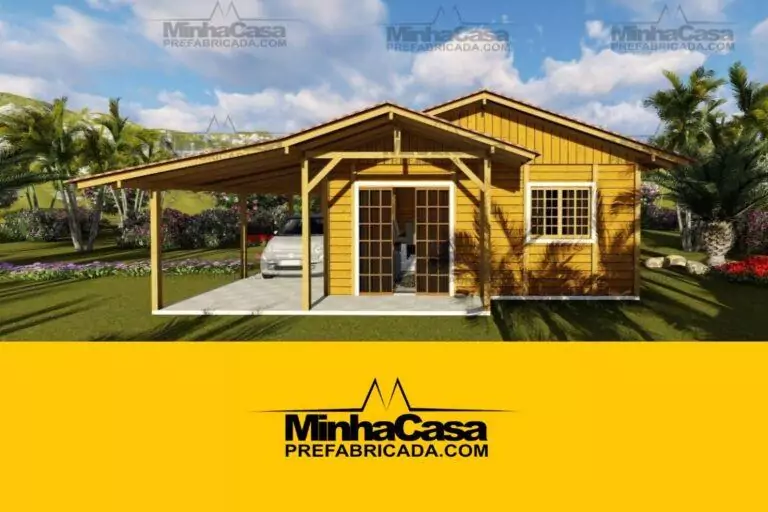 Kit de Casa Pré-Fabricada Modelo POP 3.2 | 110 m²