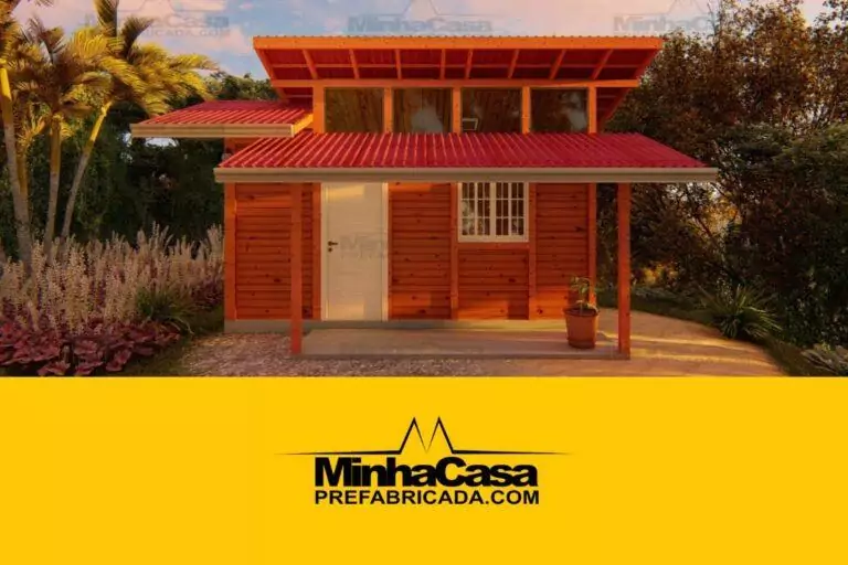 Kit de Tiny House Pré-Fabricada Modelo TH01 | 17,84 m²