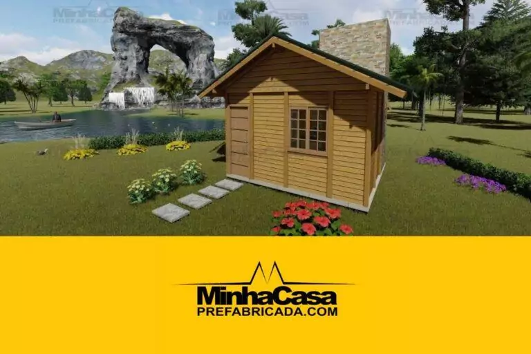 Kit de Tiny House Pré-Fabricada Modelo TH02 | 16 m²