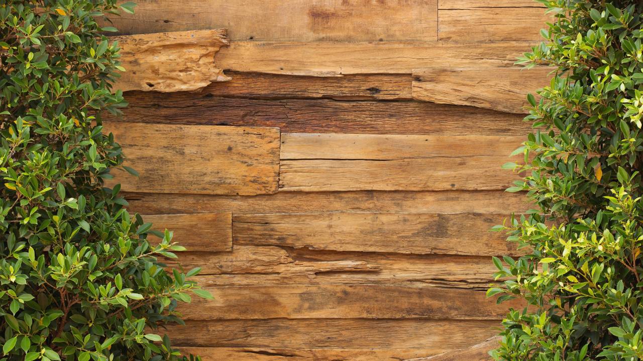 O que são muros de madeira