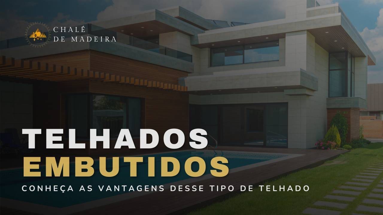 casas com telhados embutidos