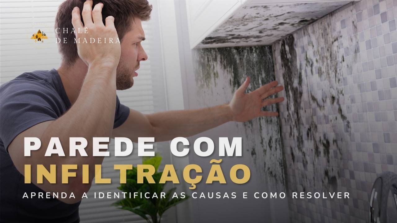 Parede com infiltração da chuva: como resolver?