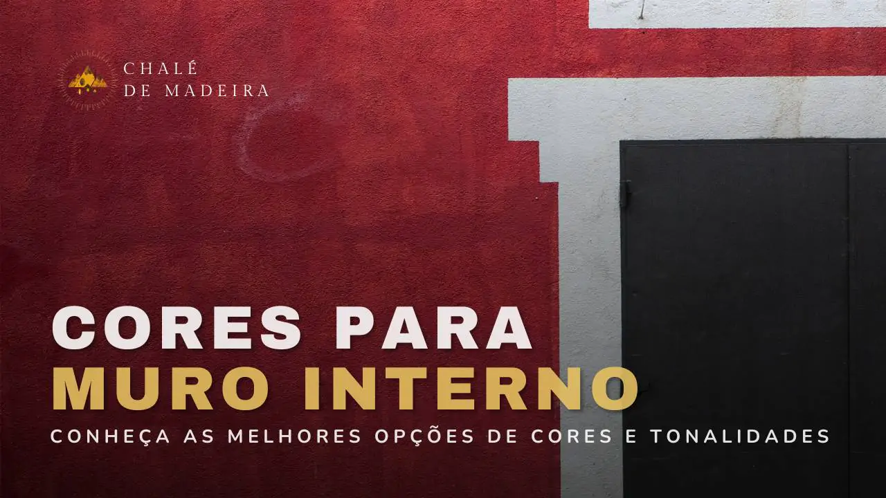 Cores para muro interno: 12 opções, acabamentos +50 ideias