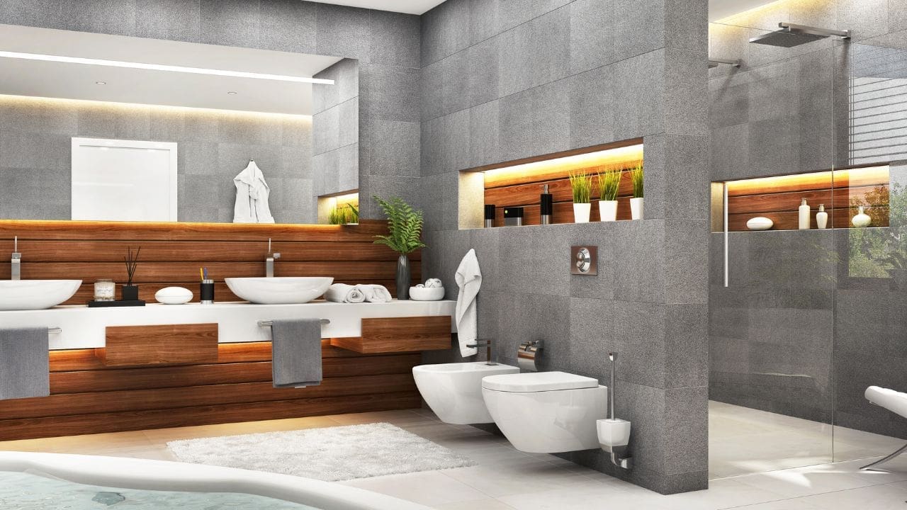 8. Nichos para banheiros luxuosos_ elegância contemporânea