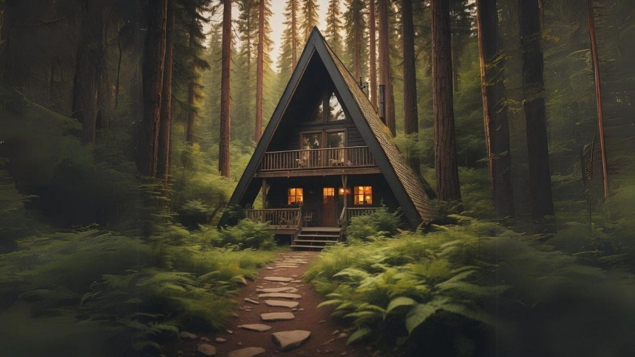 20. Uma cabana na floresta proporciona autenticidade cultural