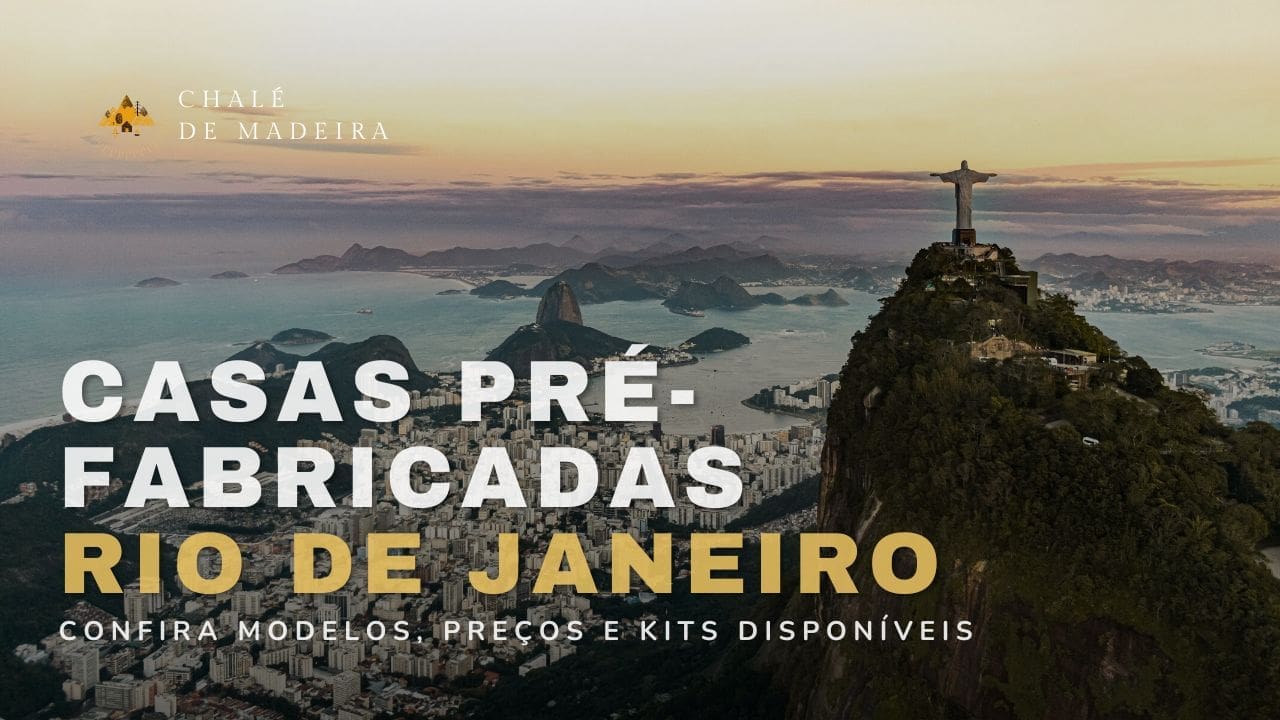 Casas Pré-Fabricadas RJ a partir de R mil em todo Estado!