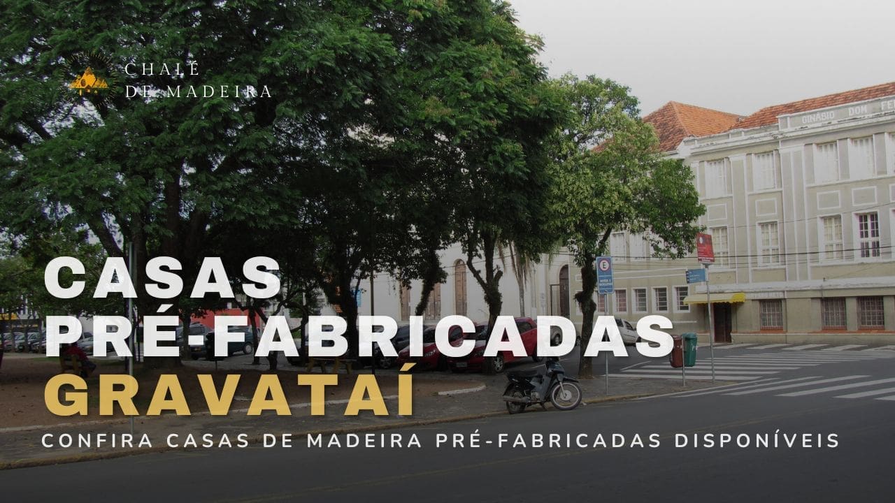 Casas Pré-Fabricadas em Gravataí: promoção por R mil