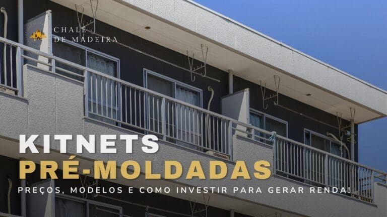 Kitnets Pré-Moldadas (R$11 mil): ganhe dinheiro com aluguel!