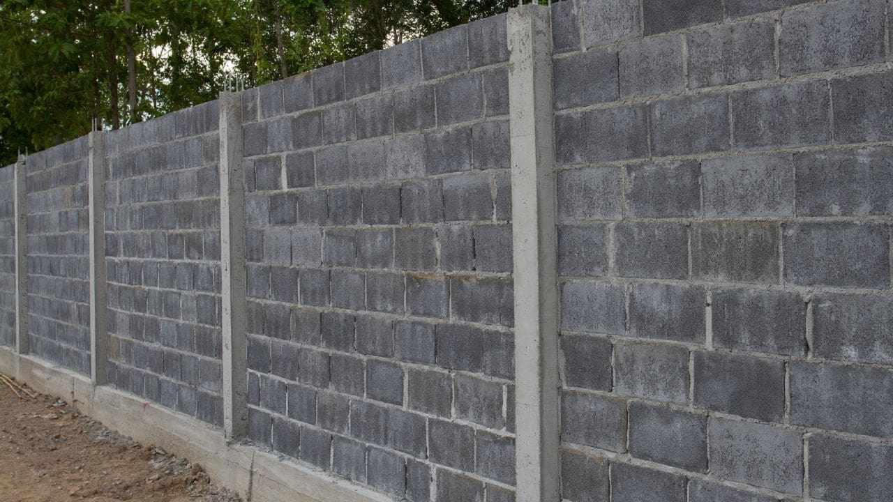 Muros de bloco de concreto valem a pena
