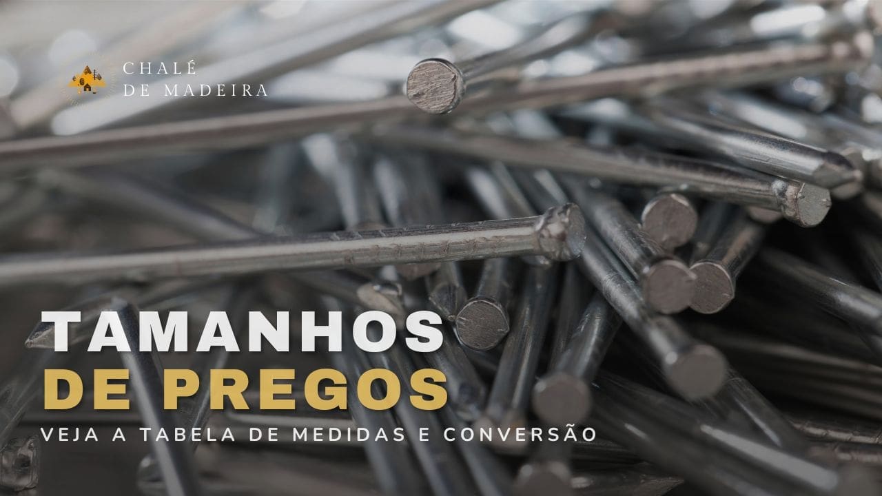 Tamanhos de Pregos: tabela de medidas e 9 principais tipos!