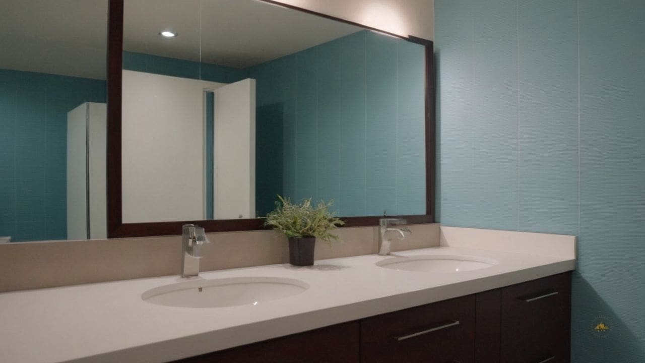 49. Ideias de banheiros modernos_ use ganchos de parede para pendurar toalhas e roupões de banho
