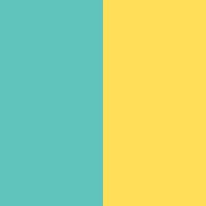 Azul Turquesa combina com que cor - Azul Turquesa e Amarelo