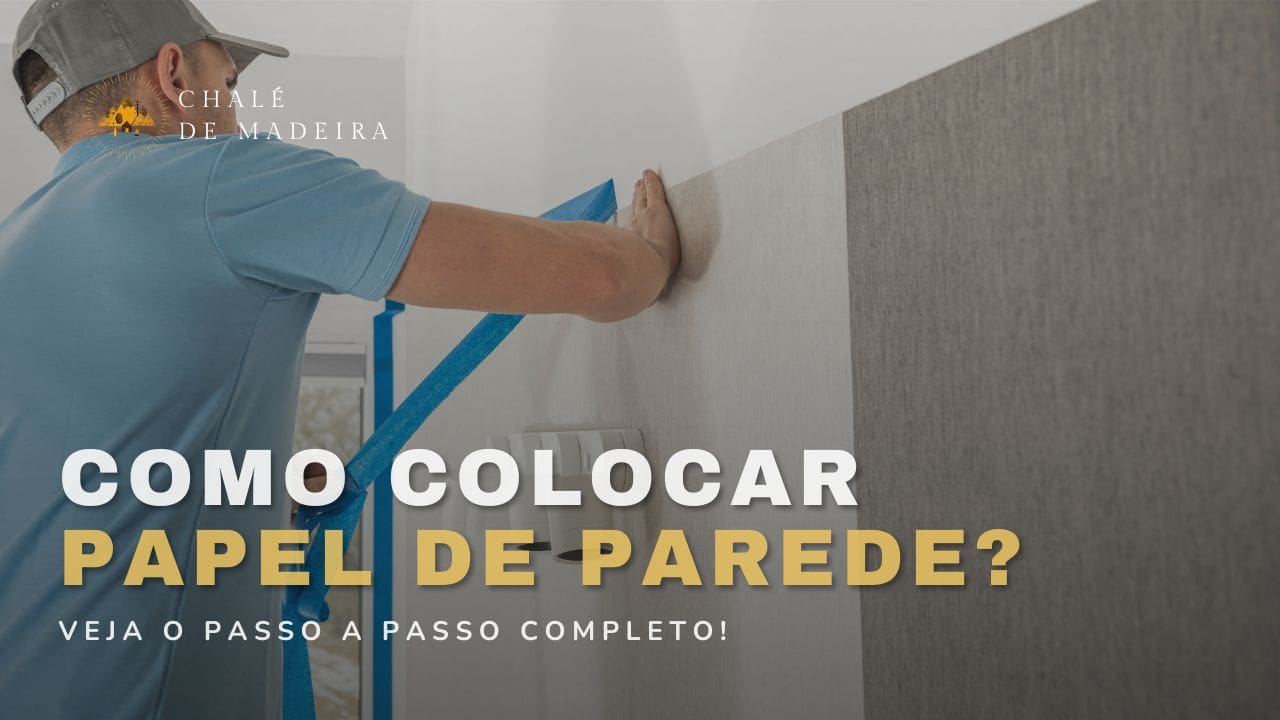 Como colocar Papel de Parede na parede? Tutorial completo!