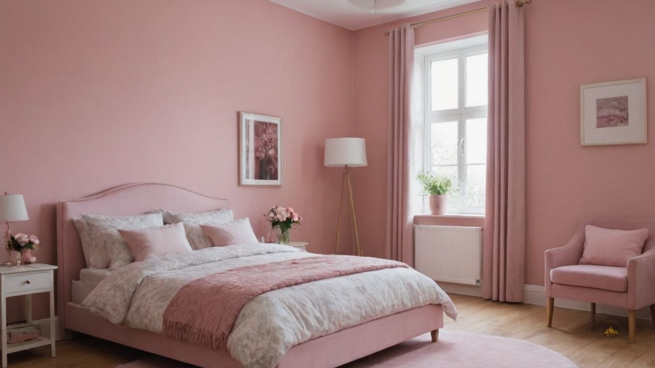11. Quarto Rosa_ um quarto rosa é perfeito para quartos infantis e juvenis