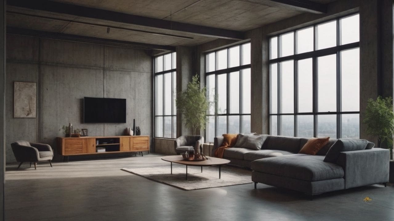 12. A decoração industrial para apartamento proporciona manutenção