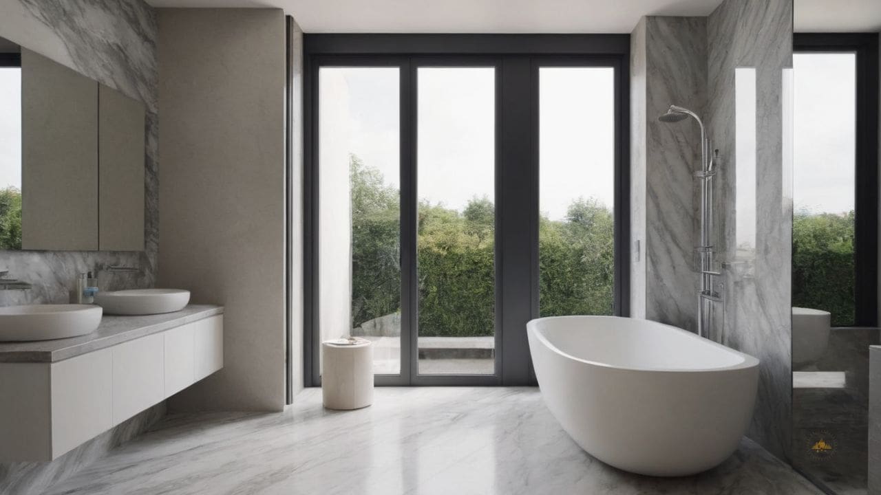 19. Banheiro Calcata com Carrara prporciona valor percebido