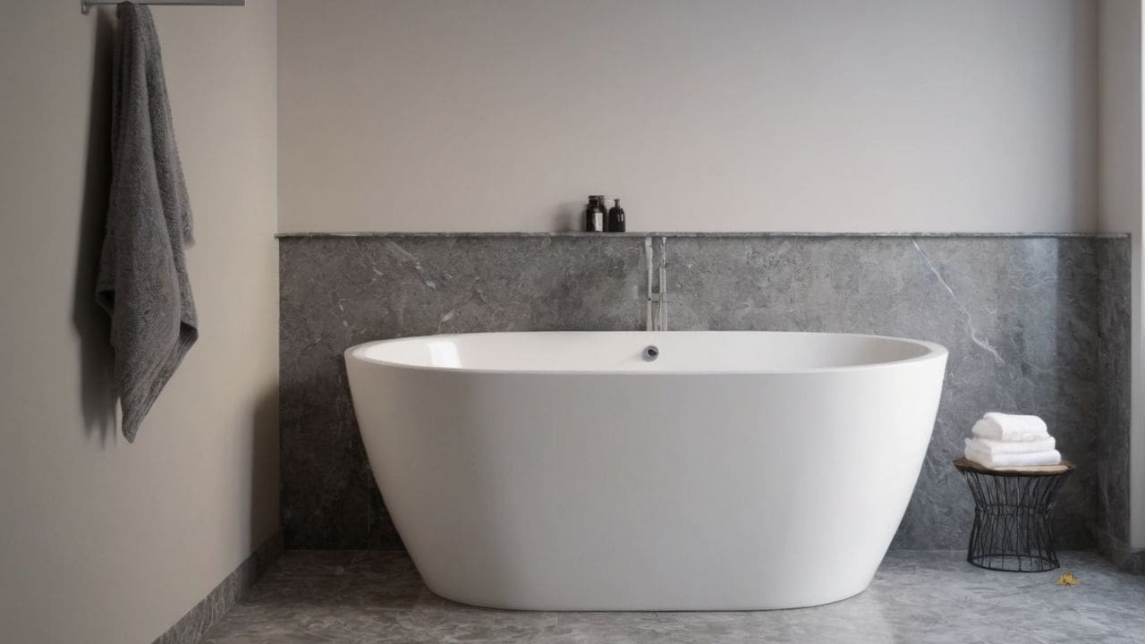 21. Banheiro Calcata com Carrara prporciona durabilidade