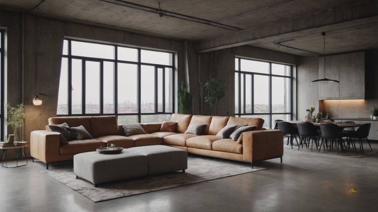 23. A decoração industrial para apartamento proporciona espaço criativo