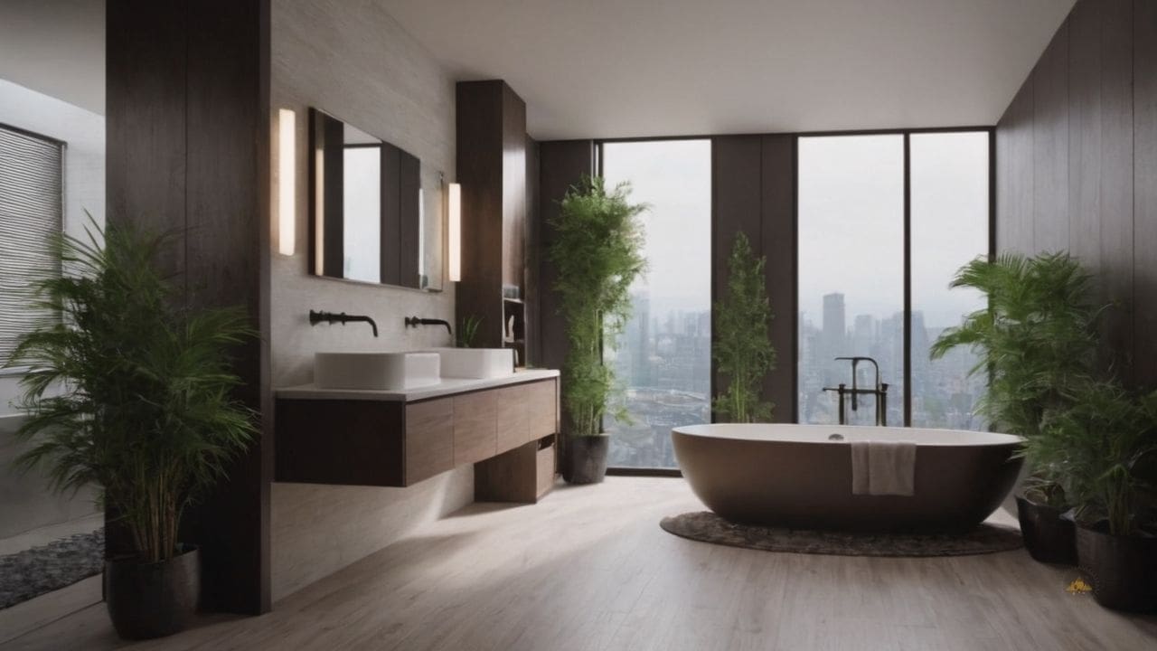 5. Banheiro pequeno simples e bonito_ simplicidade no design