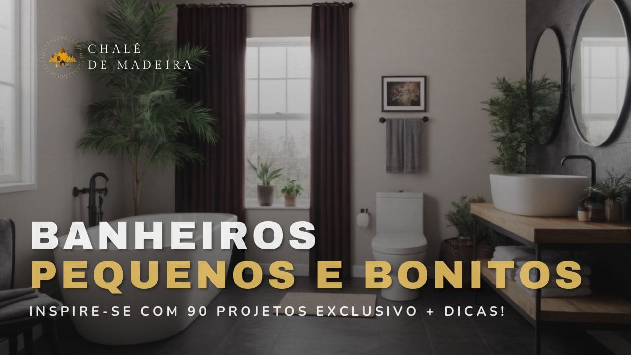Banheiro pequeno simples e bonito: 90 projetos inspiradores!