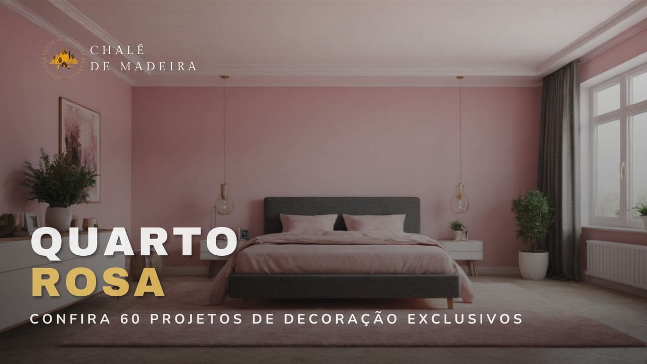 Quarto Rosa: inspire-se com 60 projetos de decoração únicos!
