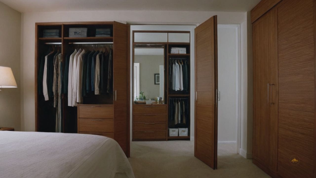 2. O quarto com closet e banheiro simples proporciona aumento da produtividade