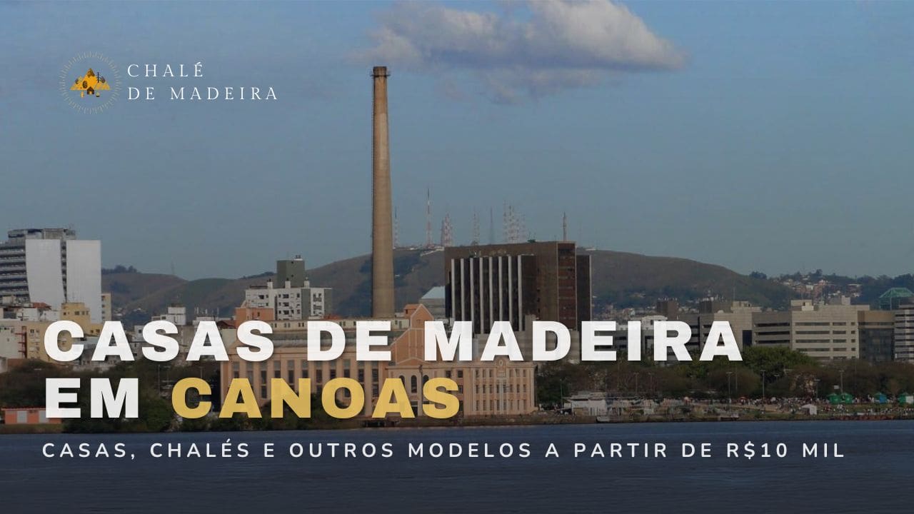 Casas de madeira em Canoas (RS) a partir de R$10 mil