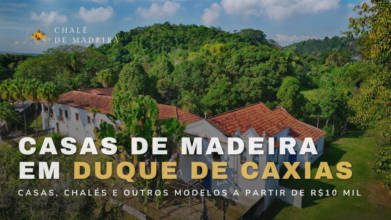 Casas de madeira em Duque de Caxias (RJ) a partir de R$10 mil