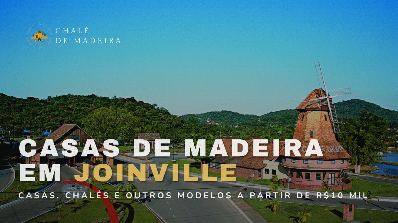 Casas de madeira em Joinville (SC) a partir de R$10 mil