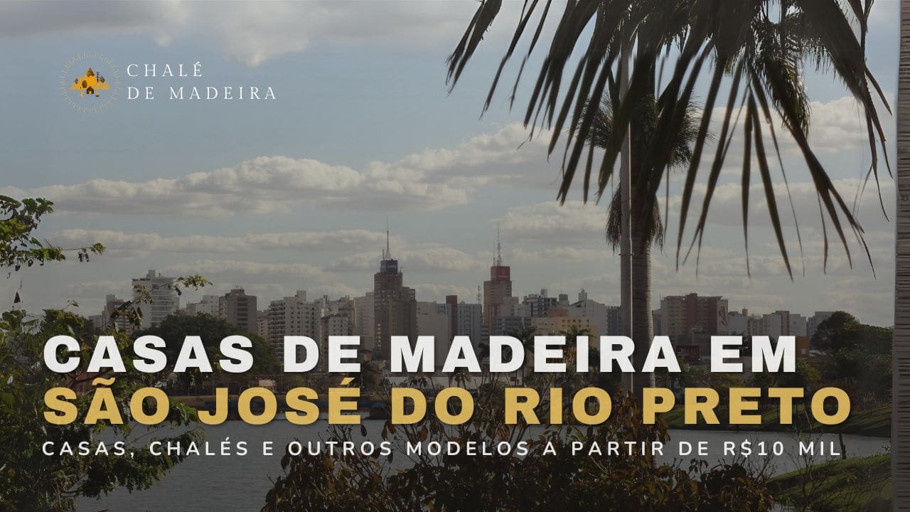 Casas de madeira em São José do Rio Preto (SP) por R$10 mil