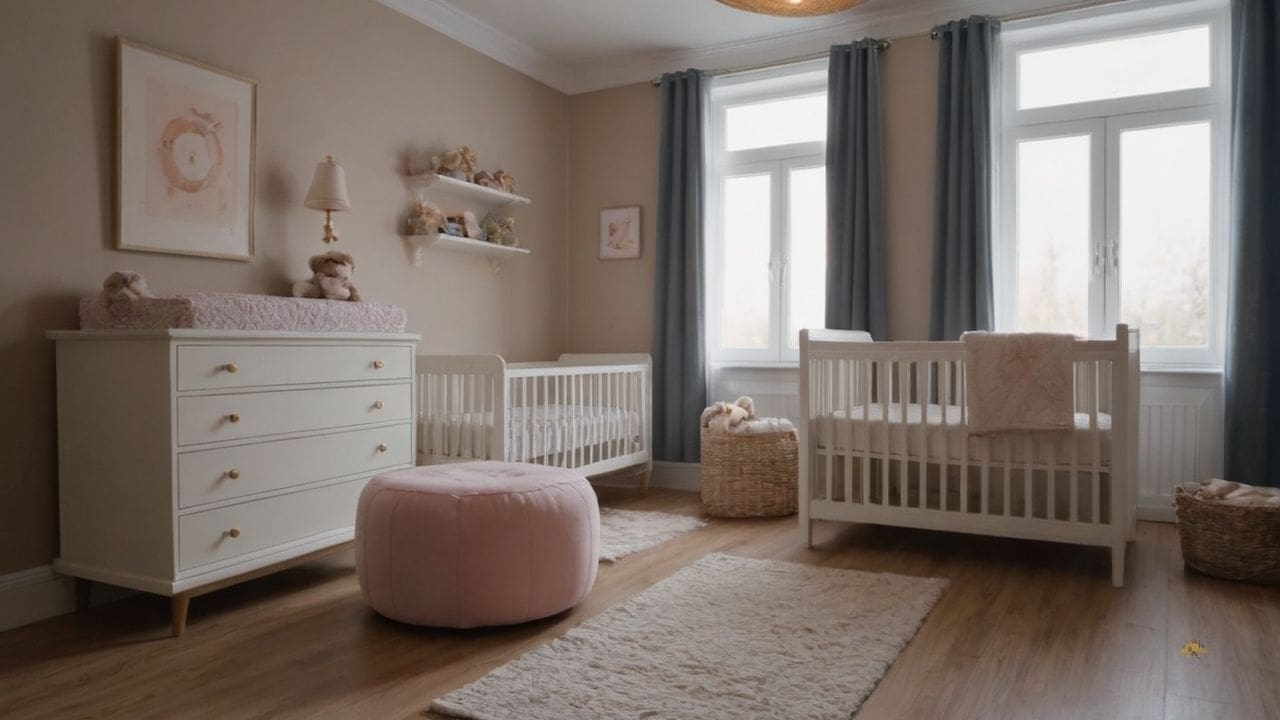 14. Quarto de bebê pequeno proporciona facilidade em encontrar itens