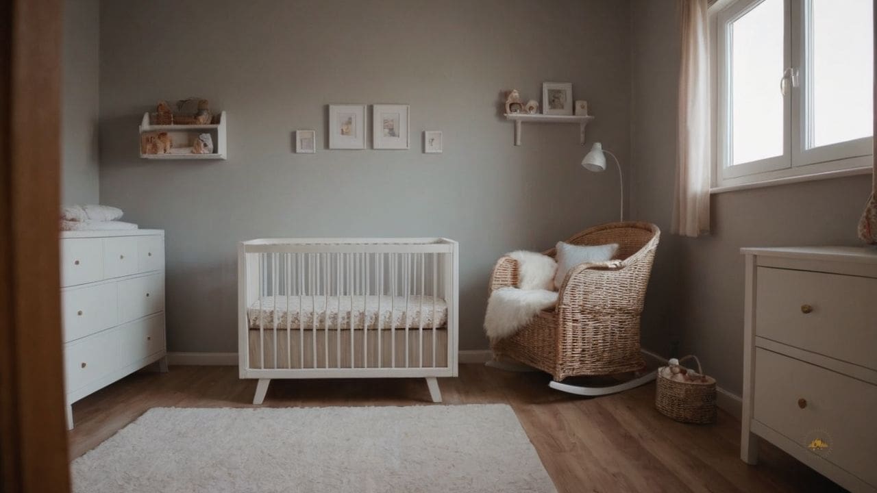 17. Quarto de bebê pequeno proporciona melhor aproveitamento da luz natural