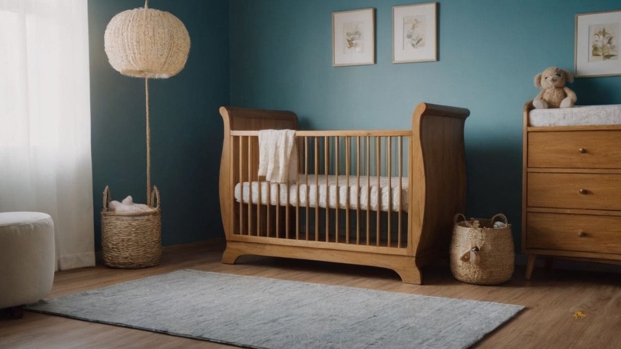 20. Quarto de bebê pequeno proporciona quarto de bebê pequeno oferece um ambiente tranquilo